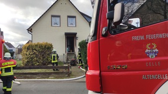 Freiwillige Feuerwehr Celle: FW Celle: Küchenbrand in Altencelle