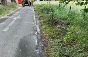 Polizei Mettmann: POL-ME: Feldrand in Brand gesetzt - die Polizei ermittelt - 2506002