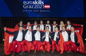 Debrunner Acifer AG: EuroSkills 2021: Mit Debrunner Acifer zum Medaillen-Rekord