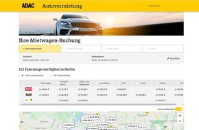 ADAC SE: Neu: Stations-Karte für Mietwagen hilft bei der Suche / Nur die ADAC Autovermietung bietet eine virtuelle Umgebungssuche an/ 8.000 Mietstationen aller Partner weltweit angeschlossen