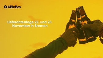 AB InBev: Eine Chance für kleine und mittelständische Unternehmen / Anheuser-Busch InBev sucht Lieferanten aus ganz Deutschland - zweitägiges Messe-Event am 22. und 23. November 2022 in Bremen
