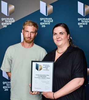 Pressemitteilung: Vogels&auml;nger Studios und Apollo Optik mit German Brand Award ausgezeichnet