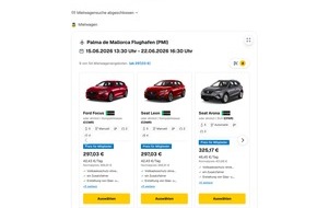 ADAC SE: Neu bei der ADAC Autovermietung: Mietwagen bequem &uuml;ber ChatGPT buchen