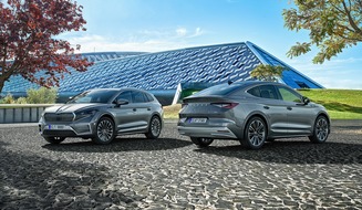 Skoda Auto Deutschland GmbH: Škoda wertet den Enyaq auf: mehr Leistung und Reichweite für das Elektroflaggschiff