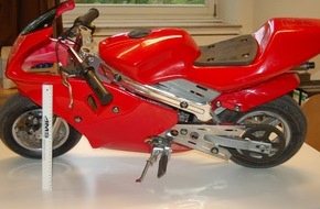 Polizeiinspektion Nienburg / Schaumburg: POL-STH: Pocketbike sichergestellt