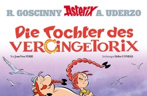 Egmont Ehapa Media GmbH: Asterix "Die Tochter des Vercingetorix" - Das Cover ist da!