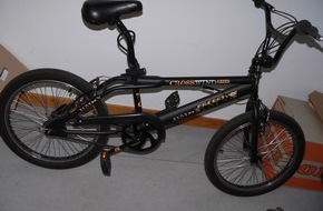 Polizeiinspektion Northeim: POL-NOM: Polizeistreife trifft auf Fahrraddieb - Wem gehört schwarzes BMX-Rad?