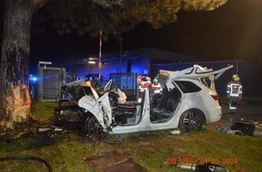 Polizeiinspektion Nienburg / Schaumburg: POL-NI: Tödlicher Verkehrsunfall