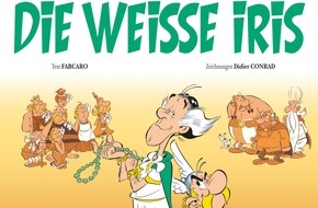 Egmont Ehapa Media GmbH: 40. Asterix-Abenteuer erblüht: "Die Weiße Iris" ist ab sofort im Handel!