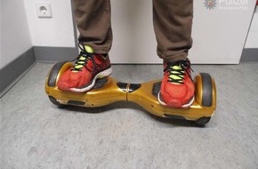 Polizeipräsidium Westpfalz: POL-PPWP: Für Hoverboards braucht man einen Führerschein