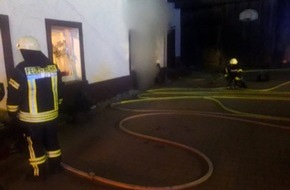 Freiwillige Feuerwehr Breckerfeld: FW-EN: Kellerbrand Holthausen