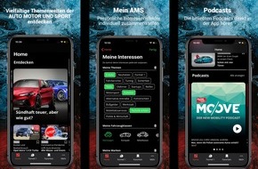 Motor Presse Stuttgart, AUTO MOTOR UND SPORT: Die neue App von AUTO MOTOR UND SPORT bündelt jetzt mit "Mein AMS"-Funktion individuelle Themenangebote