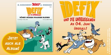 Egmont Ehapa Media GmbH: Idefix an jeder Ecke - Obelix Lieblingshund stürmt die Supermärkte!