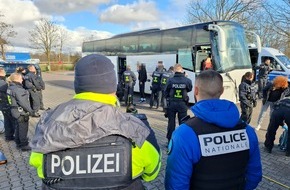 Bundespolizeiinspektion Offenburg: BPOLI-OG: Champions League Spiel Stuttgart - Paris - Einsatzmaßnahmen an der deutsch-französischen Grenze