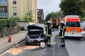 Feuerwehr Haan: FW-HAAN: Vier Verletzte bei Verkehrsunfall