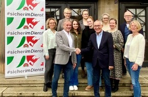 #sicherimDienst: Präventionstag des Netzwerkes #sicherimDienst und des ZfsL Arnsberg / Gewaltprävention und Expertise Austausch