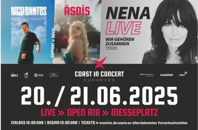 Nordseeheilbad Cuxhaven GmbH: Neues Musikevent direkt am Meer: Coast in Concert in Cuxhaven