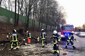 Feuerwehr Bochum: FW-BO: Unwetter über Bochum verlief verhältnismäßig ruhig
