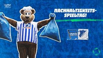 HERTHA BSC GmbH & Co. KGaA  : Nachhaltigkeitsspieltag gegen Hoffenheim