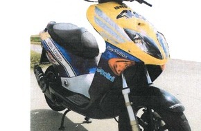 Kreispolizeibehörde Kleve: POL-KLE: Goch - Diebstahl / Honda-Roller mit dem Kennzeichen 974RNS entwendet