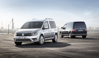 VW Volkswagen Nutzfahrzeuge AG: Der neue Caddy - immer die beste Wahl - Weltpremiere der vierten Generation des Bestsellers