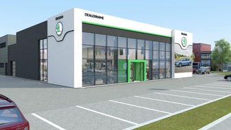 Skoda Auto Deutschland GmbH: Frisch, modern, 'Simply Clever': SKODA Händlernetz in neuem Glanz (FOTO)