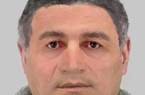 Polizeipräsidium Südhessen: POL-DA: Nachtrag zur heutigen Pressemeldung: morgendlicher Überfall auf Sparkassenfiliale scheitert/ Polizei bittet Bevölkerung um Mithilfe/ Phantombild des Tatverdächtigen veröffentlicht