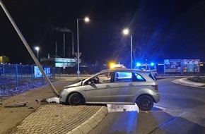 Landespolizeiinspektion Erfurt: LPI-EF: Verkehrsunfall unter Alkohol und Drogen