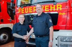 Kreisfeuerwehrverband Rendsburg-Eckernförde: FW-RD: Wehrführung der Freiwilligen Feuerwehr Schacht-Audorf durch außerordentliche Mitgliederversammlung komplett