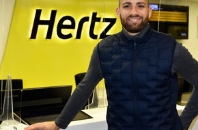 Ferris Bühler Communications: Kariem Hussein ist neuer Markenbotschafter von Hertz Schweiz