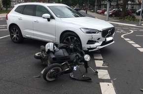 Polizeiinspektion Celle: POL-CE: Celle - Beim Abbiegen Motorroller übersehen
