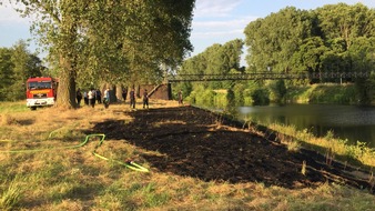 Feuerwehr Wetter (Ruhr): FW-EN: Feuerwehr bekämpft schwer zugänglichen Flächenbrand