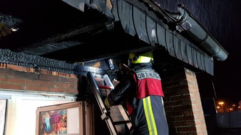 Feuerwehr Oberhausen: FW-OB: Dachstuhlbrand an der Dorstener Str.