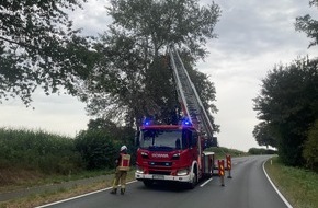 Freiwillige Feuerwehr Alpen: FW Alpen: Sturmschaden