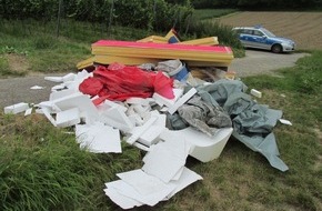 Polizeipräsidium Freiburg: POL-FR: Freiburg/Opfingen: Illegale Müllentsorgung