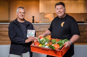 knuspr: Knuspr rettet Lebensmittel / Kooperation mit Foodsharing, "Rette Lebensmittel" und eigener Food Truck