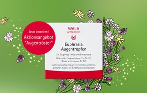 WALA Heilmittel GmbH: WALA Apothekenaktion &bdquo;Augentr&ouml;ster&ldquo;
