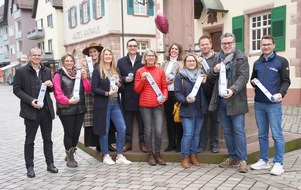 Koehler Group: Gemeinsam für ein grünes Renchtal: Blauer Kassenbon wird zur Werbefläche