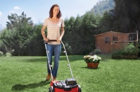 Einhell Germany AG: The wellness cure for your lawn: When the soil temperature is ten degrees, it's time to get going!