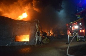 Polizeiinspektion Nienburg / Schaumburg: POL-NI: Industriehalle in Nienstädt niedergebrannt