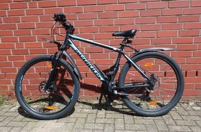 Kreispolizeibehörde Rhein-Kreis Neuss: POL-NE: Polizeibeamte ertappen Fahrraddieb - Ermittler suchen Eigentümer des schwarzen Mountainbikes