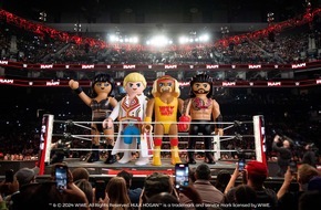 PLAYMOBIL: Playmobil steigt in den Ring: Weltweite Lizenzpartnerschaft mit WWE® bringt legendäre Superstars ins Playmobil-Universum