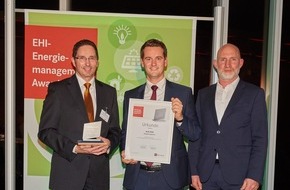 Unternehmensgruppe ALDI SÜD: ALDI SÜD erhält den EHI-Energiemanagement Award 2016