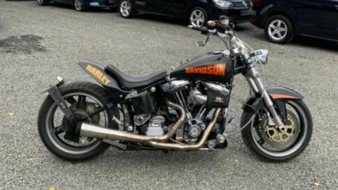 Kreispolizeibehörde Oberbergischer Kreis: POL-GM: Harley-Davidson gestohlen - Zeugen gesucht