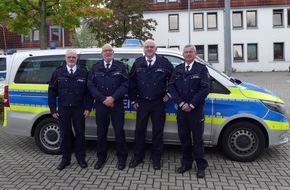 Kreispolizeibehörde Soest: POL-SO: Kreis Soest - Dienstzeitehrungen