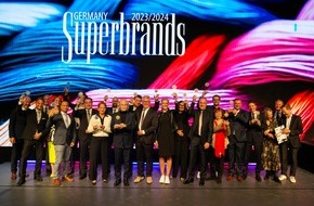 Superbrands Germany: Deutschlands erfolgreichste Olympionikin Isabell Werth und 22 Marken als "Superbrands Germany 2023/2024" ausgezeichnet / Laudatios von Unternehmerin Barbara Meier und Sportjournalist Carsten Sostmeier