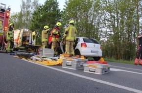 Kreisfeuerwehrverband Landkreis Leipzig: FW LK Leipzig: Schwerer Verkehrsunfall in Markranstädt