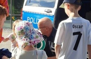 Polizeiinspektion Anklam: POL-ANK: Leuchtende Kinderaugen auf der Insel Usedom zum Weltkindertag am 20. September 2023!