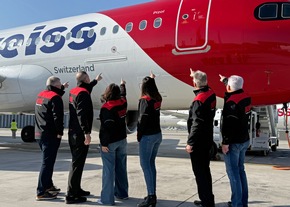 Edelweiss-Flugzeug trägt wieder den Namen «Pizol»