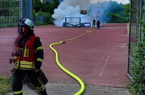 Feuerwehr Iserlohn: FW-MK: Was haben eine Küche und ein Sprungpolster gemeinsam?